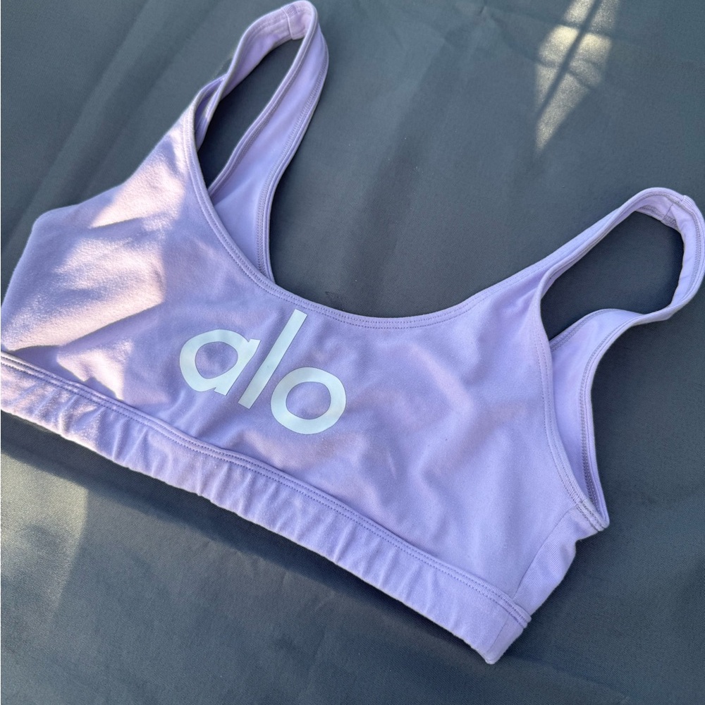 ALO Yoga Lavender Sports Bra